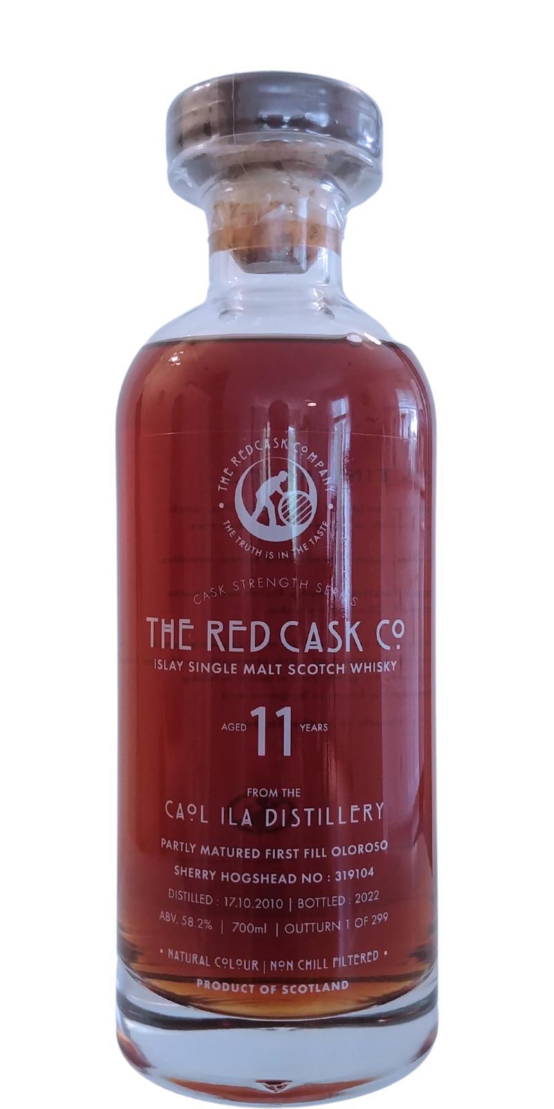 Caol Ila 2010 GWhL The Red Cask Co.