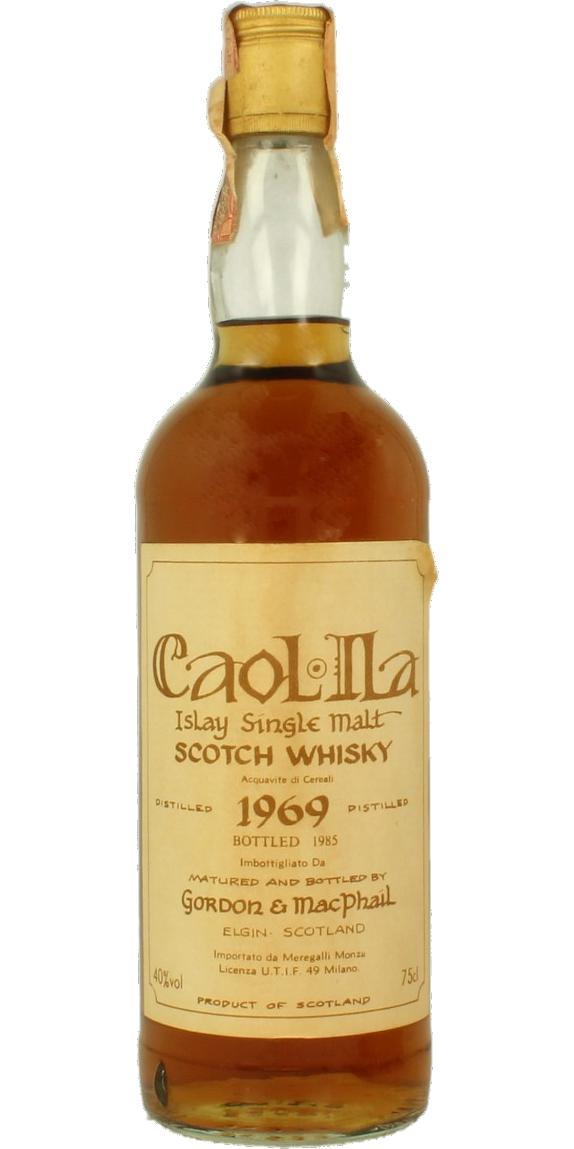 Caol Ila 1969 GM Celtic Label