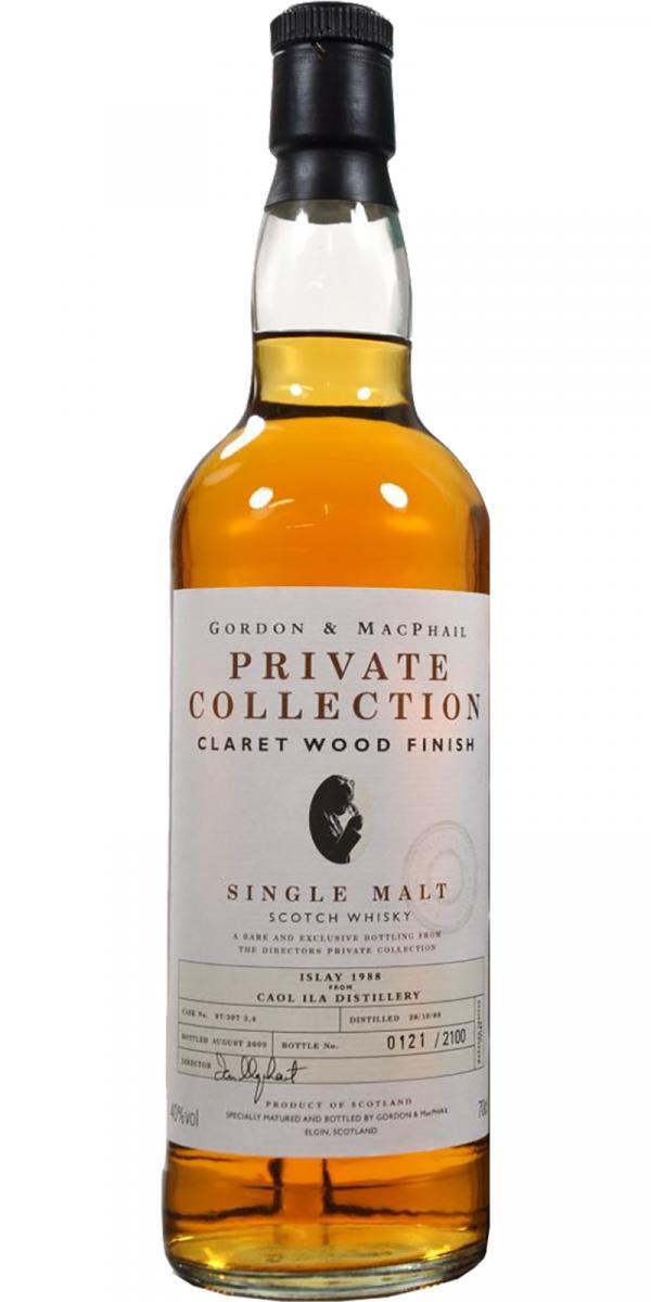 Caol Ila 1988 GM Private Collection