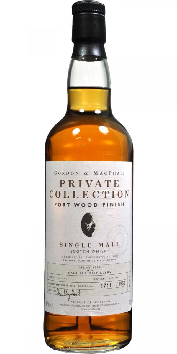 Caol Ila 1990 GM Private Collection