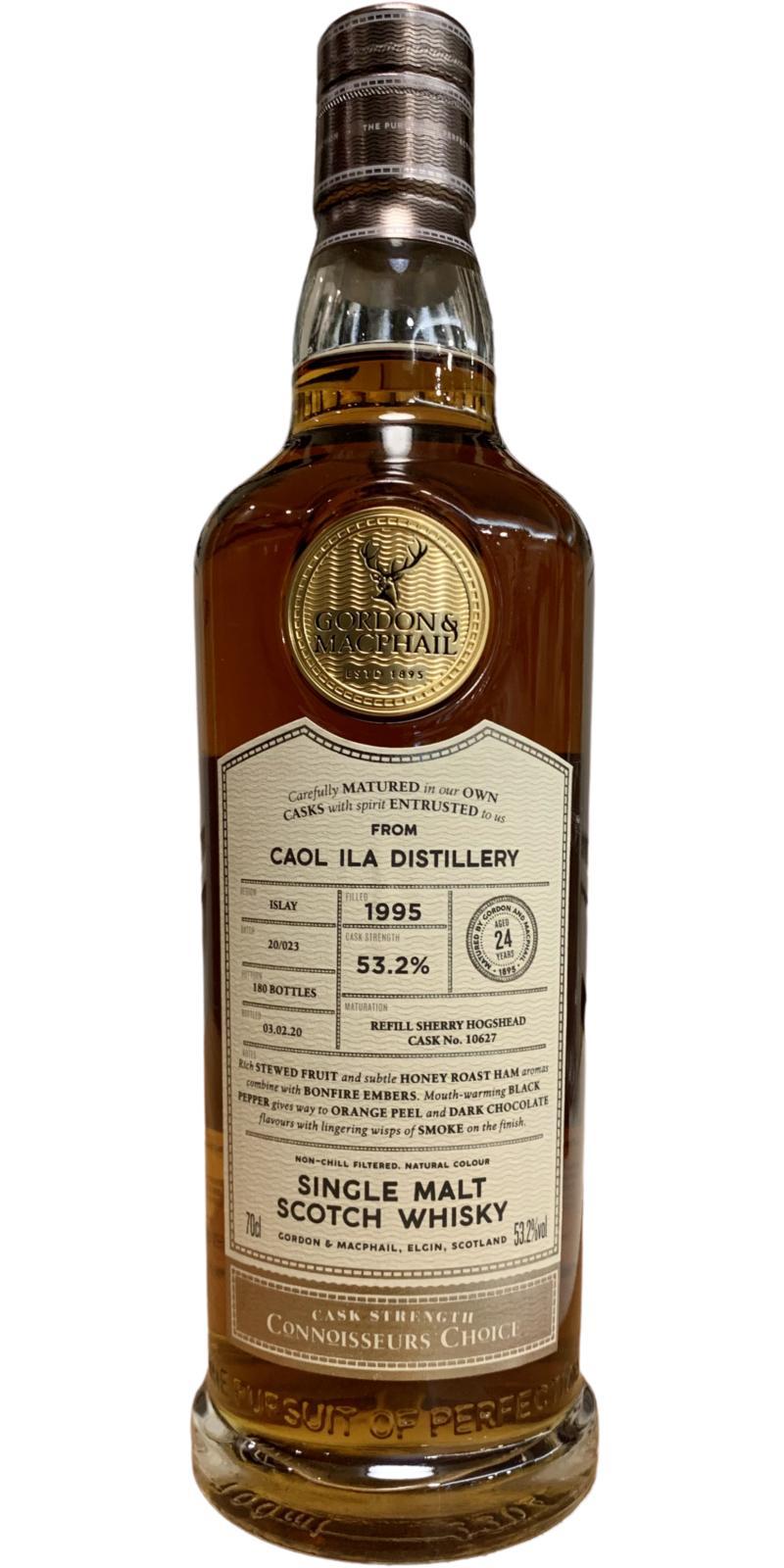 Caol Ila 1995 GM Connoisseurs Choice - Cask Strength