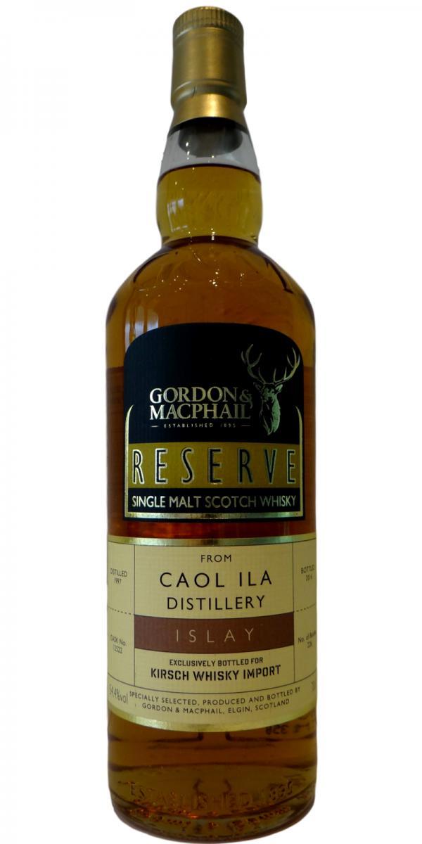 Caol Ila 1997 GM Reserve
