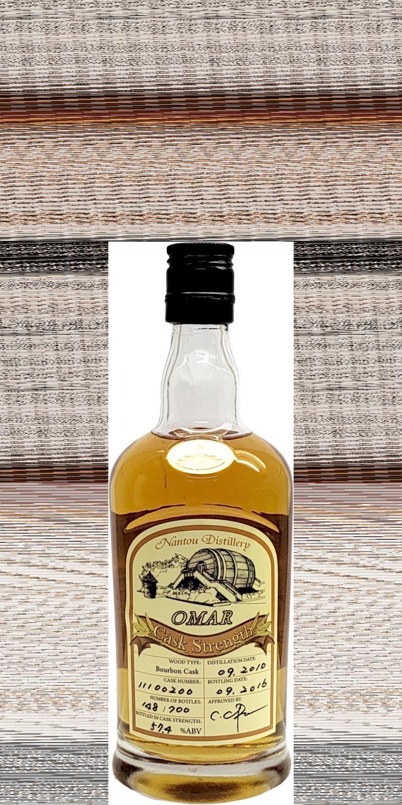 Nantou Omar 2010 Cask Strength