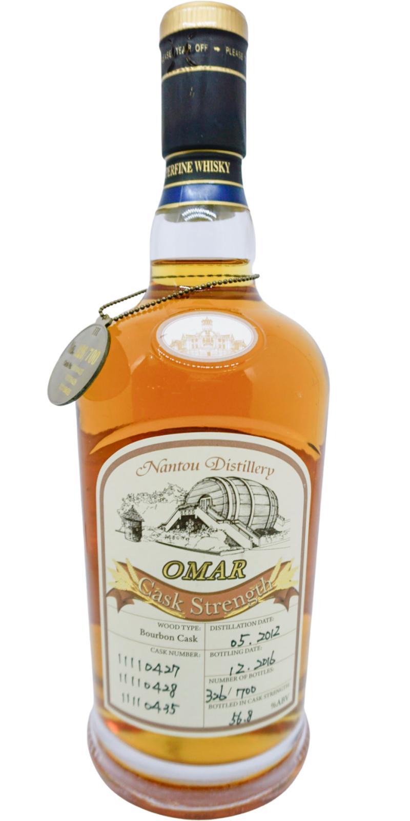Nantou Omar 2012 Cask Strength