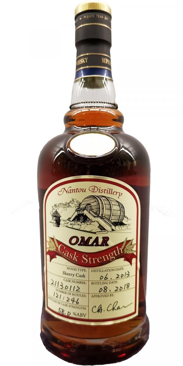 Nantou Omar 2013 Cask Strength