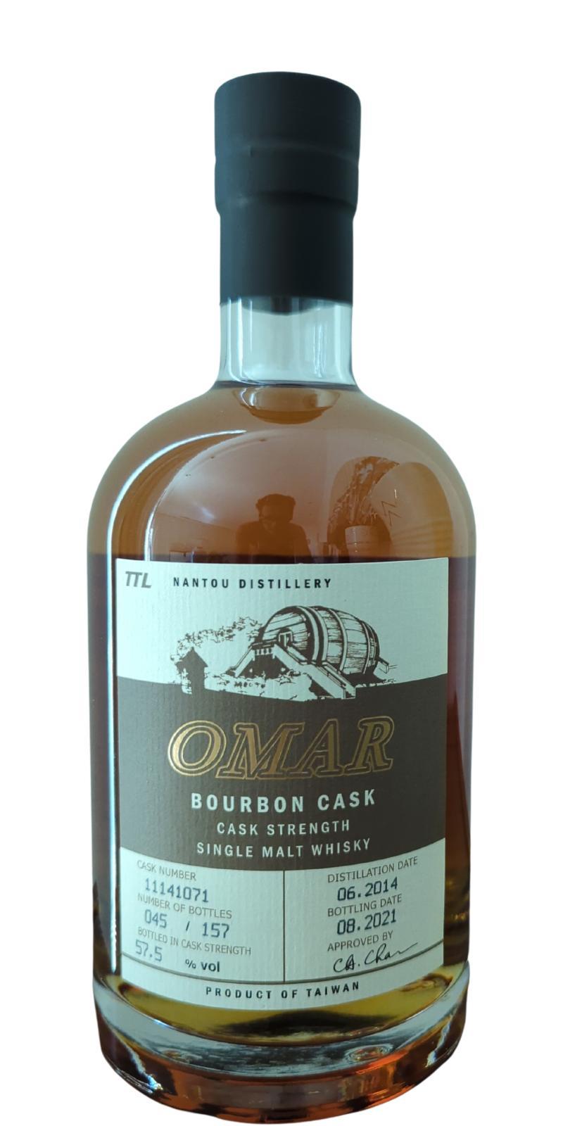 Nantou Omar 2014 Bourbon Cask