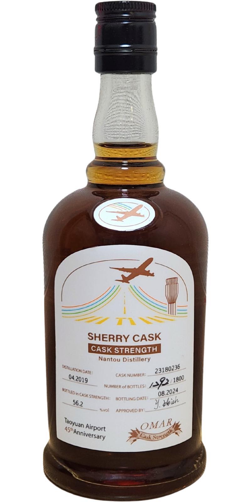 Nantou Omar 2019 Cask Strength - Sherry Cask