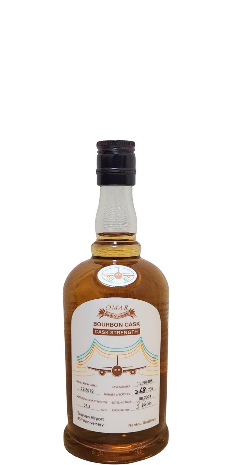 Nantou Omar 2019 Cask Strength - Bourbon Cask