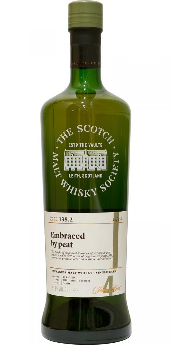 Nantou 2014 SMWS 138.2 Embraced by peat
