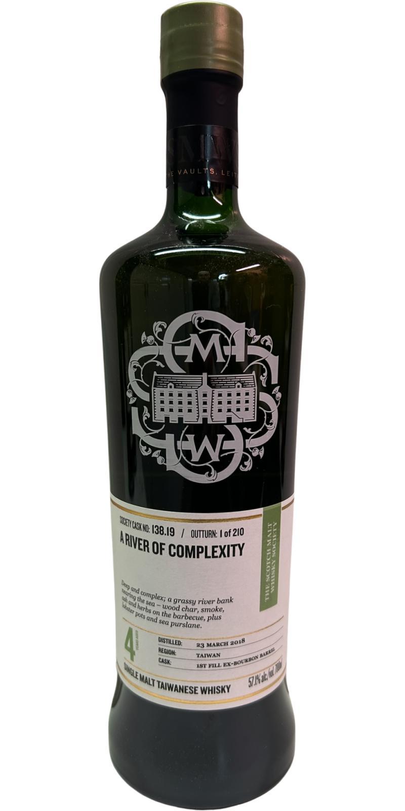 Nantou 2018 SMWS 138.19 A river of complexity