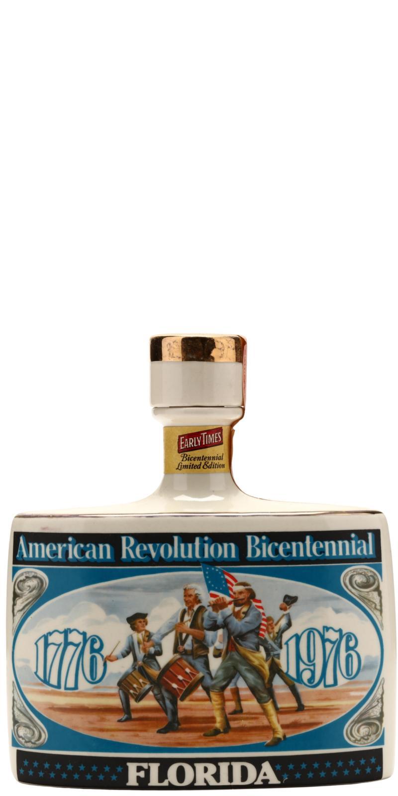Early Times Florida American Revolution Bicentennial 1776-1976