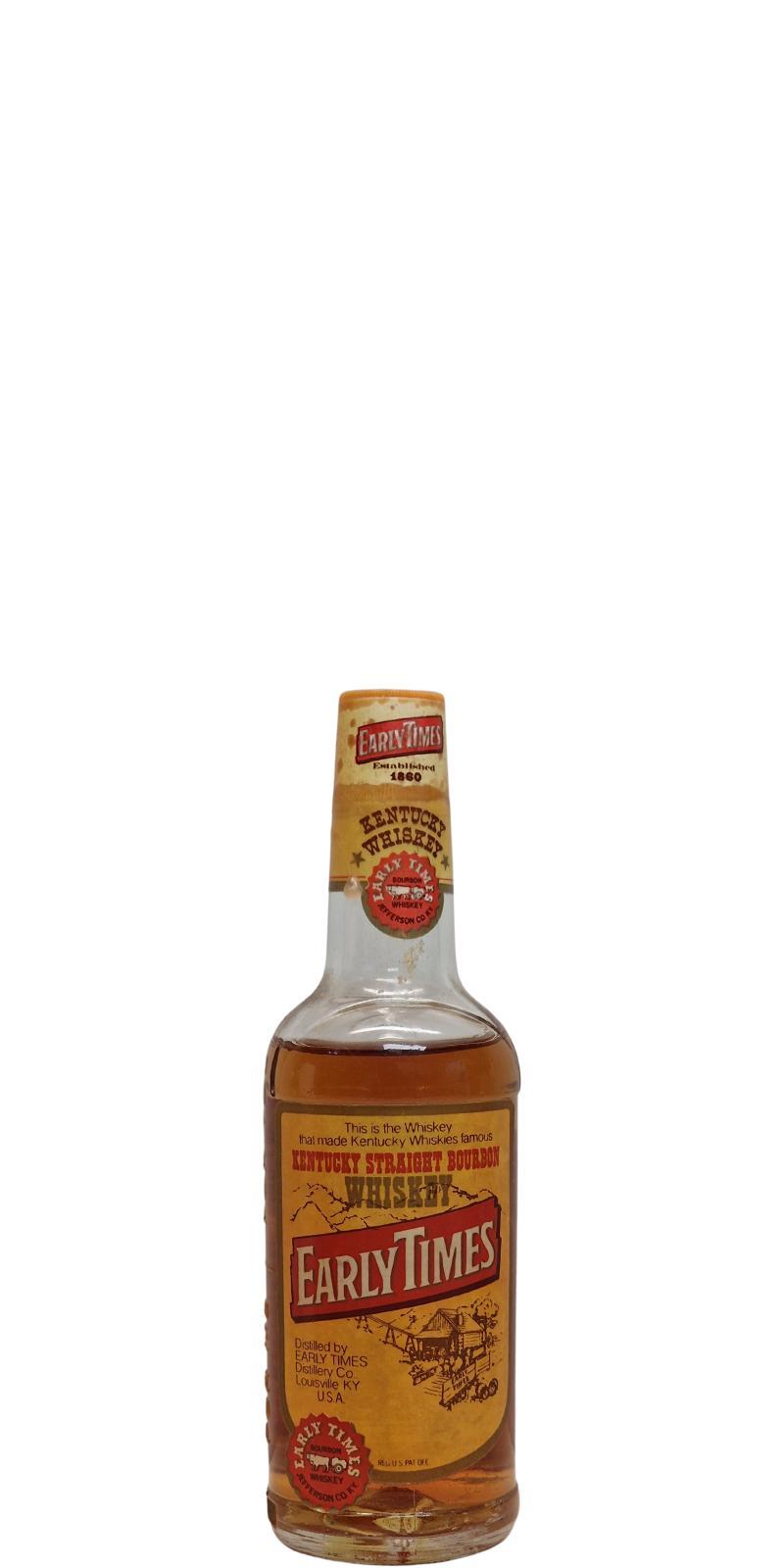 Early Times Kentucky Straight Bourbon