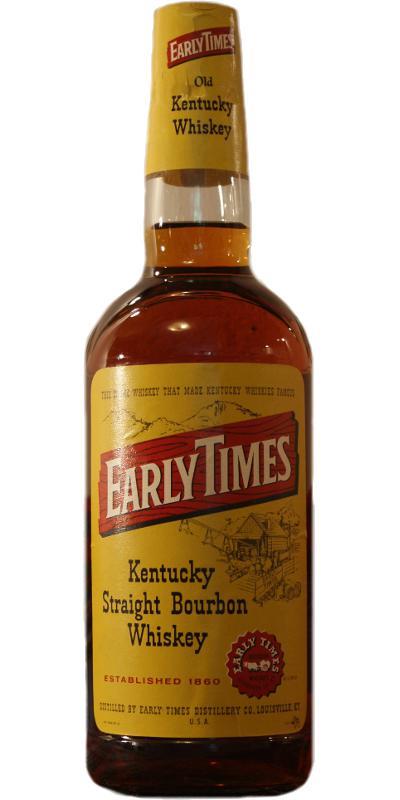 Early Times Kentucky Straight Bourbon Whiskey