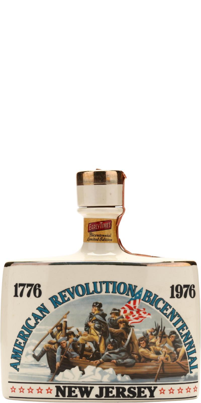 Early Times New Jersey American Revolution Bicentennial 1776-1976