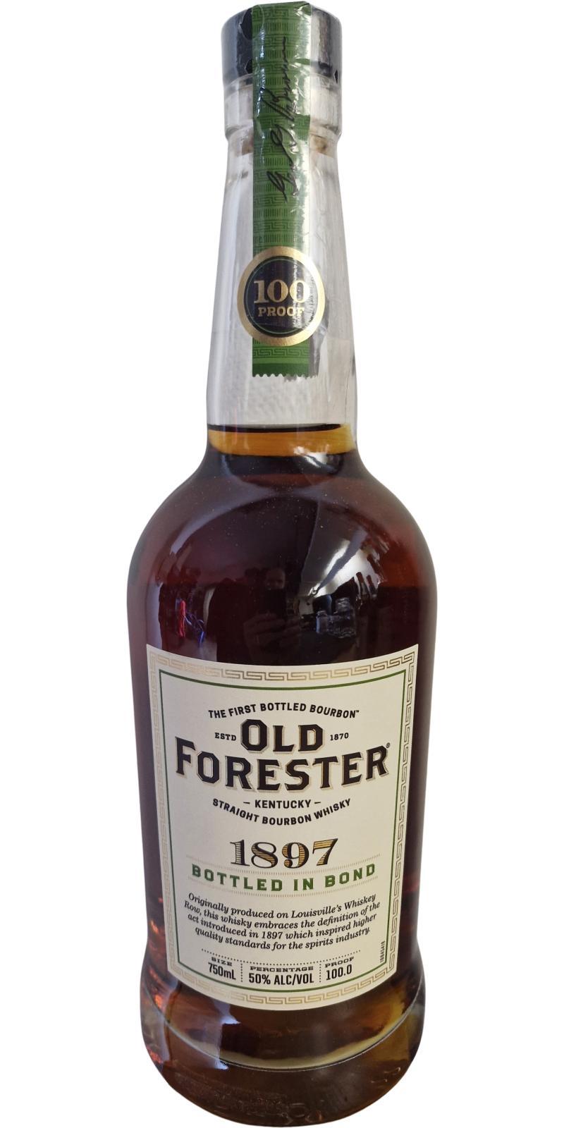 Old Forester 1897 Bottled in Bond