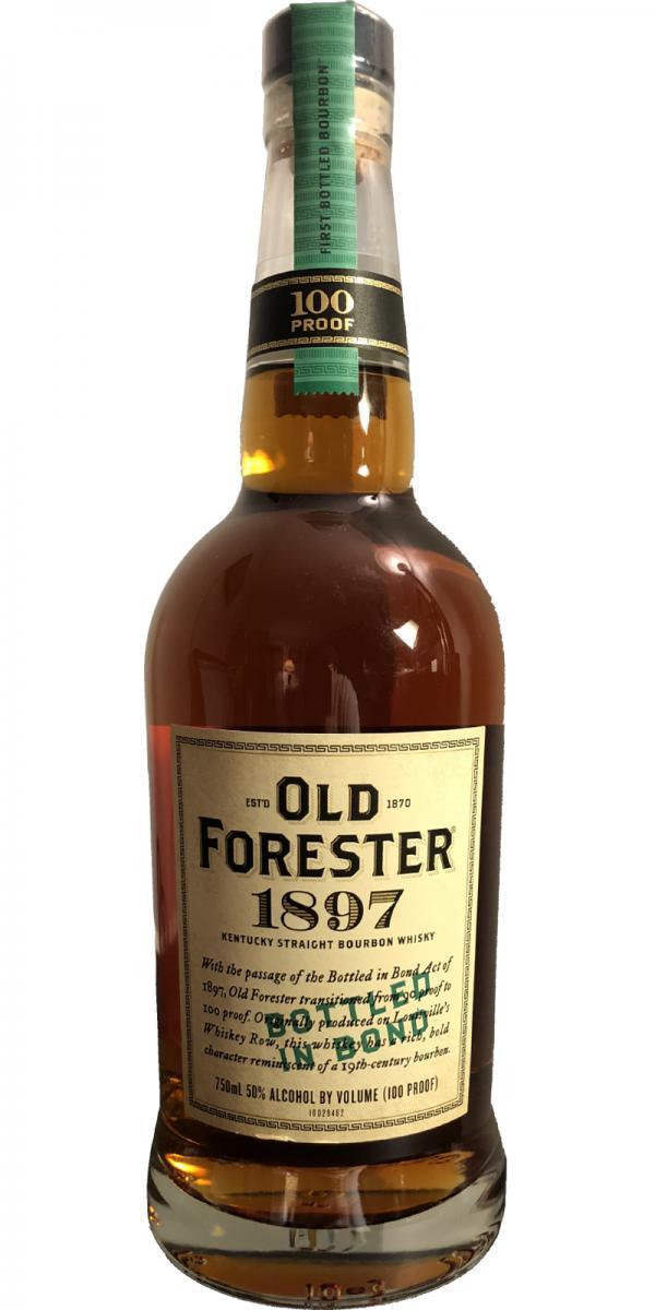 Old Forester 1897 Bottled in Bond 100 Proof - Bottled-In-Bond