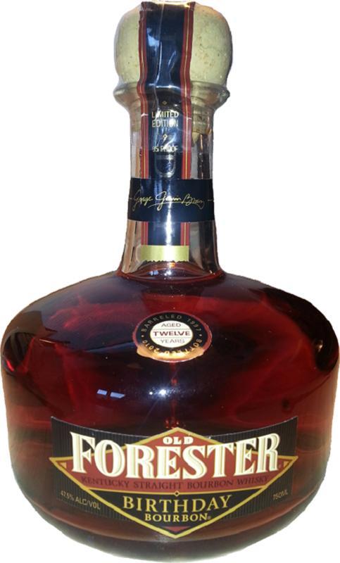 Old Forester 1997 - Birthday Bourbon Kentucky Straight Bourbon Whisky