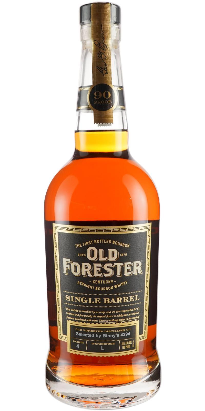 Old Forester Single Barrel