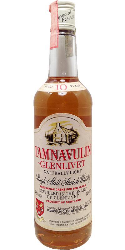 Tamnavulin 10-year-old Naturally Light
