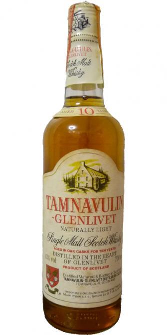 Tamnavulin 10-year-old Naturally Light