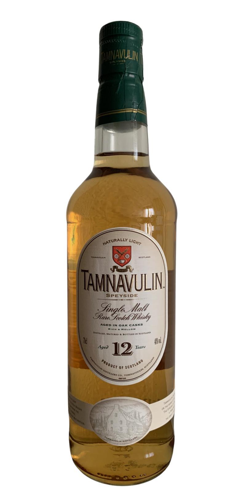 Tamnavulin 12-year-old Single Malt Rare Scotch Whisky