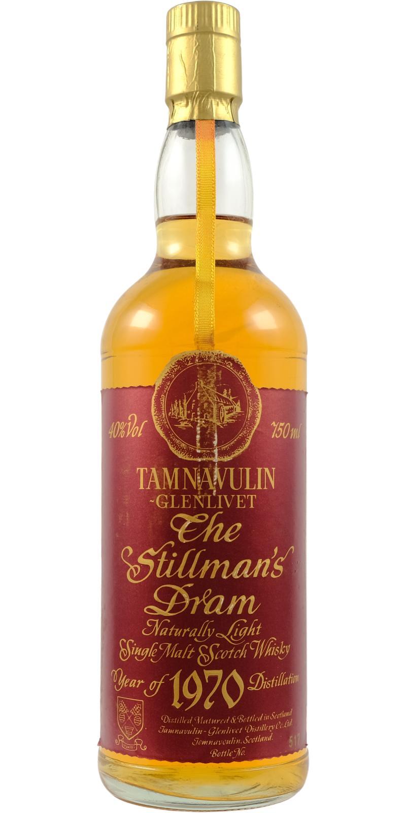 Tamnavulin 1970 The Stillman's Dram