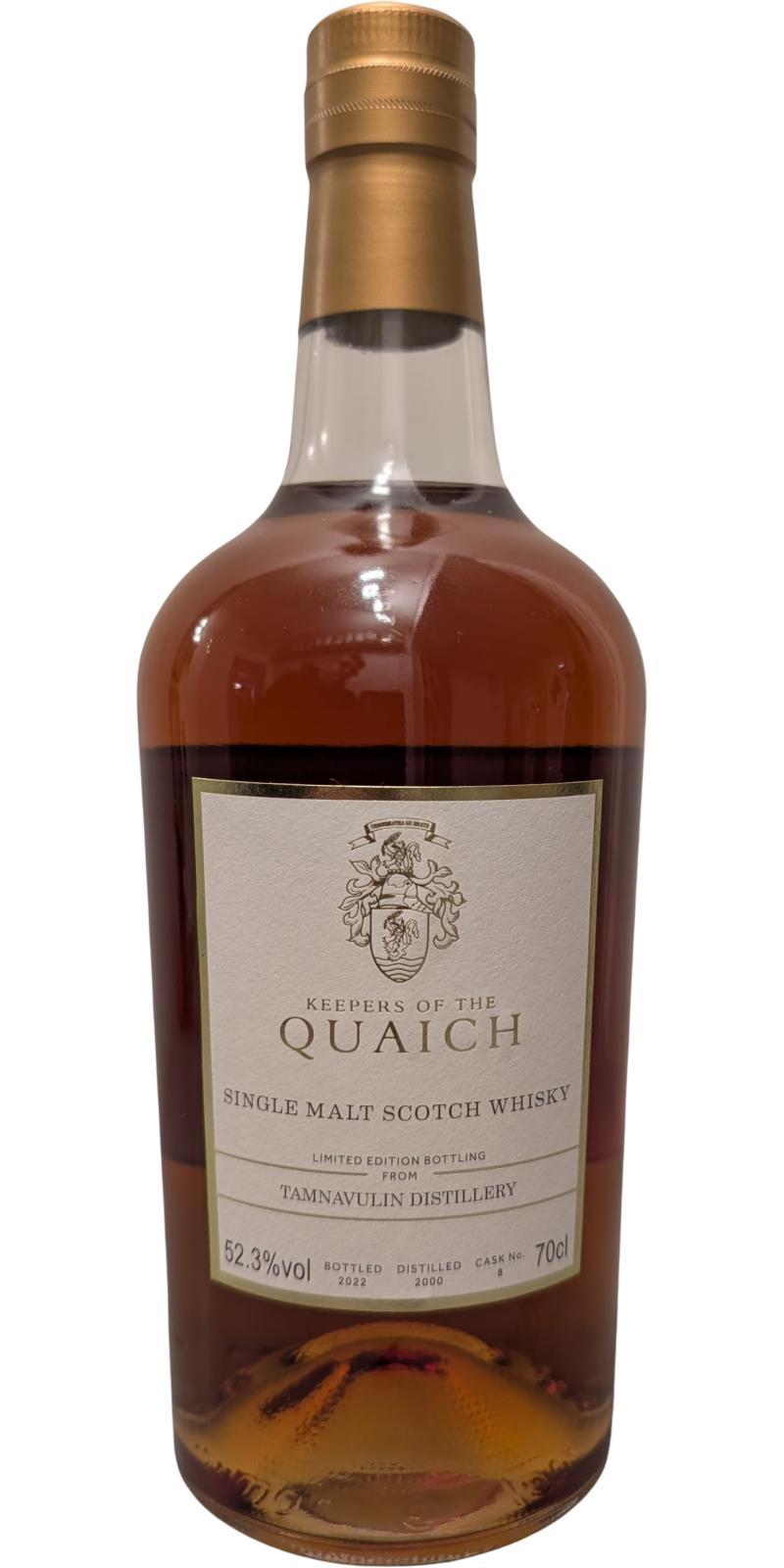 Tamnavulin 2000 The Keepers of the Quaich