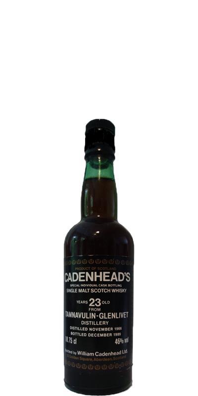Tamnavulin 1966 CA Special Individual Cask Bottling