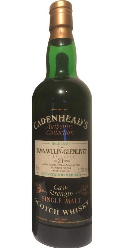 Tamnavulin 1973 CA Authentic Collection