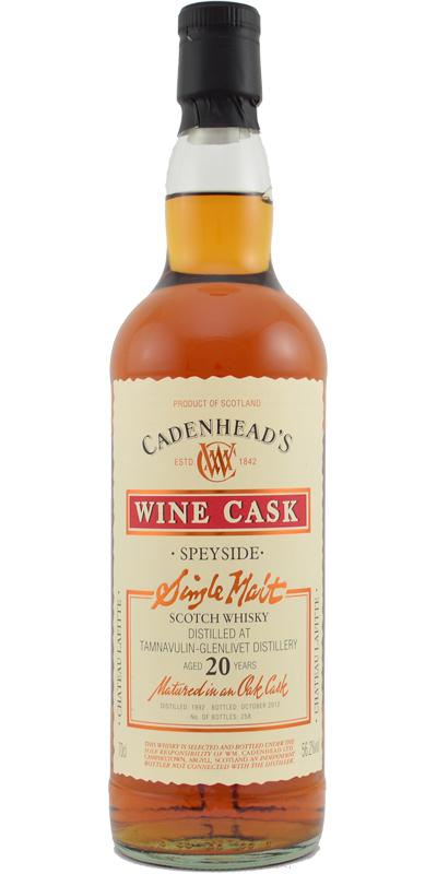 Tamnavulin 1992 CA Wood Range - Wine Cask