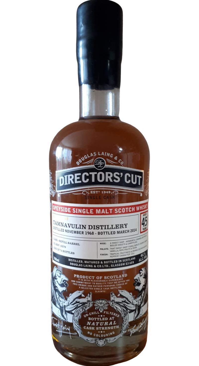 Tamnavulin 1968 DL Directors' Cut