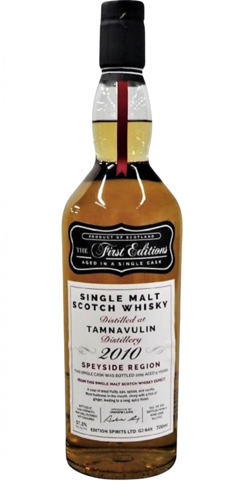 Tamnavulin 2010 ED The First Editions