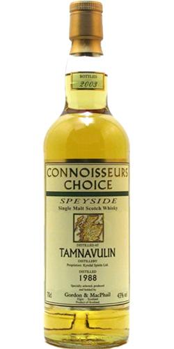 Tamnavulin 1988 GM Connoisseurs Choice
