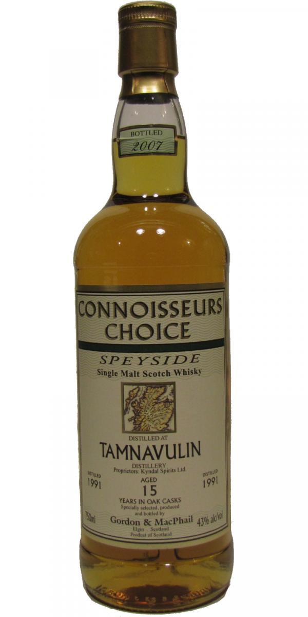 Tamnavulin 1991 GM Connoisseurs Choice