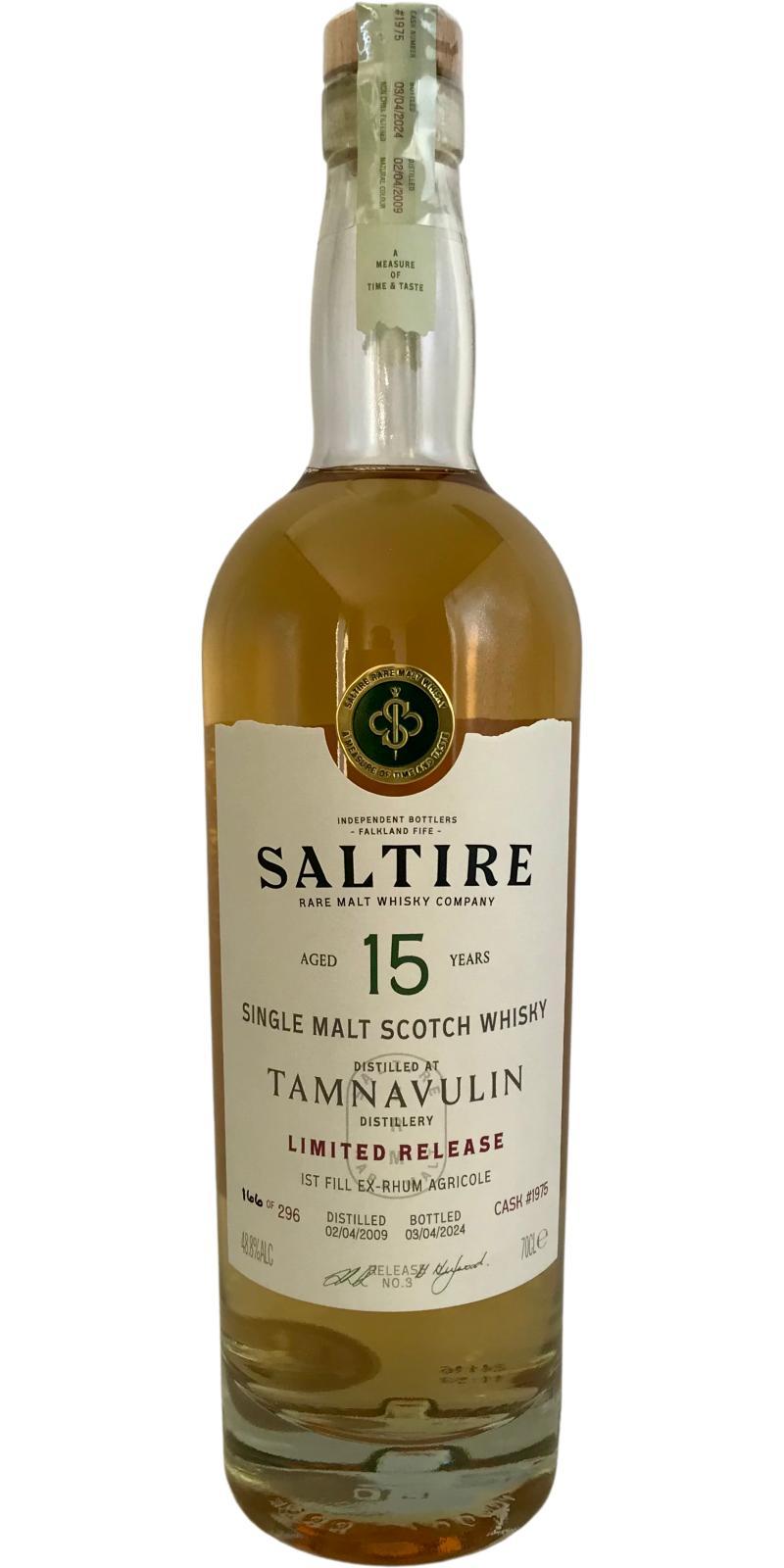 Tamnavulin 2009 SRM Limited Release