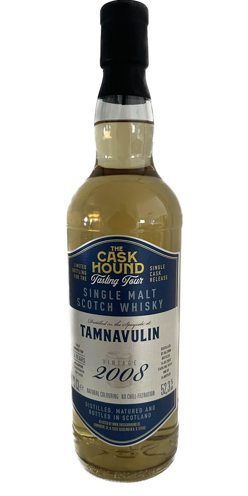 Tamnavulin 2008 TCaH Tasting Tour