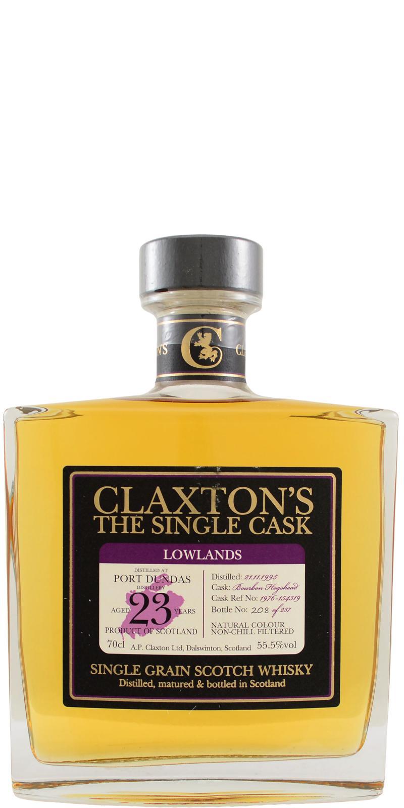 Port Dundas 1995 Cl The Single Cask