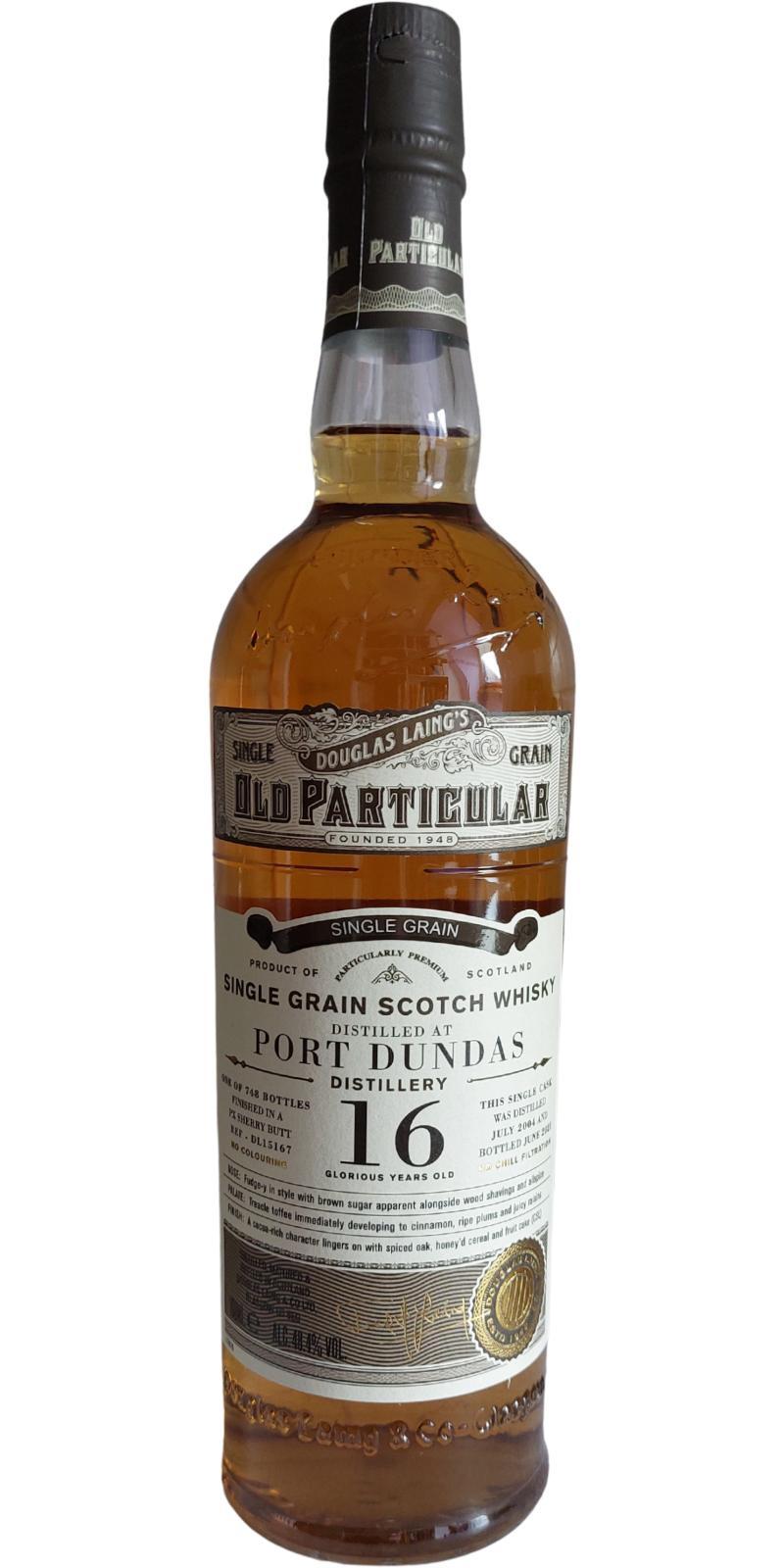 Port Dundas 2004 DL Old Particular