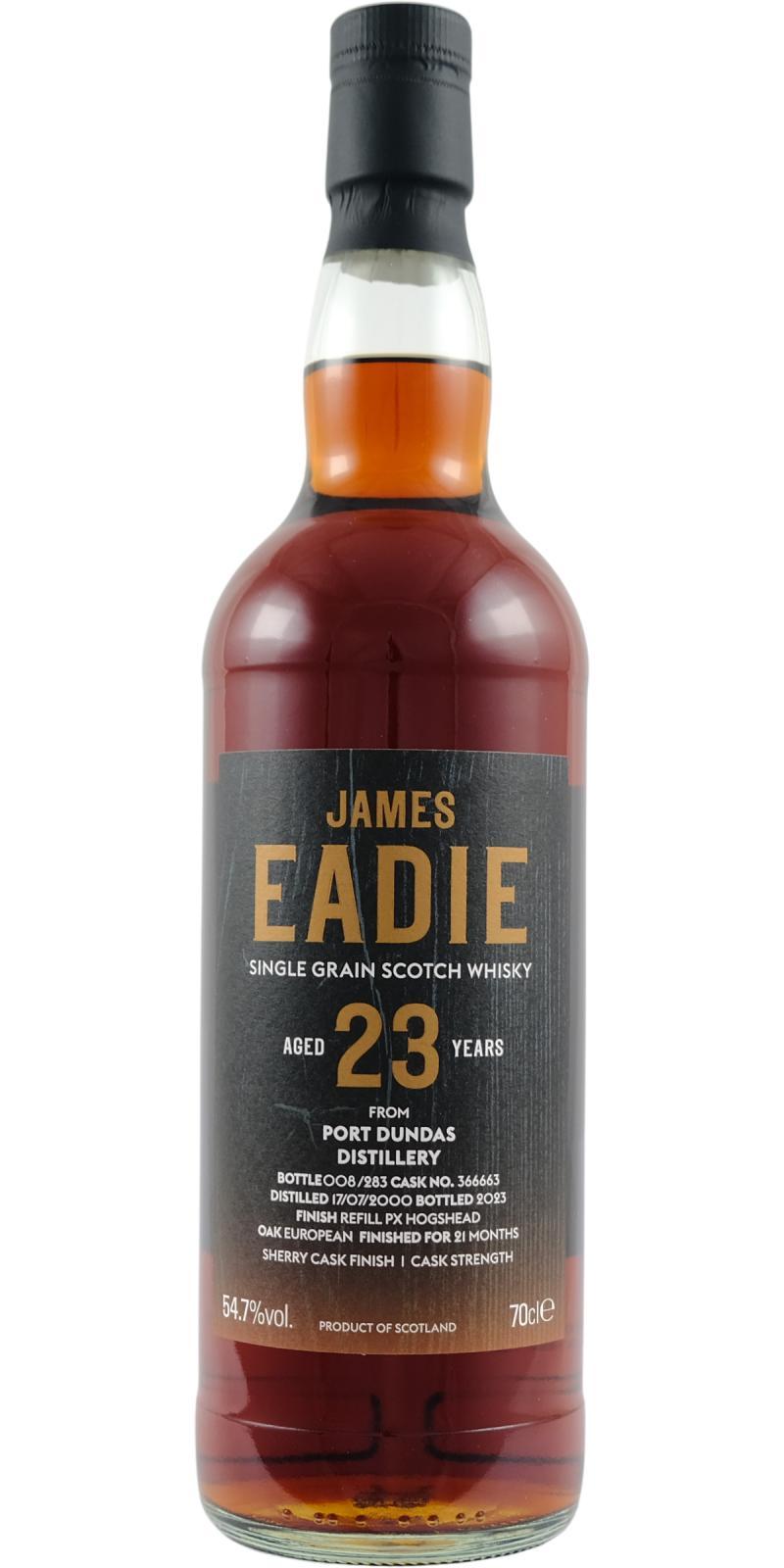 Port Dundas 2000 JE Sherry Cask Finish