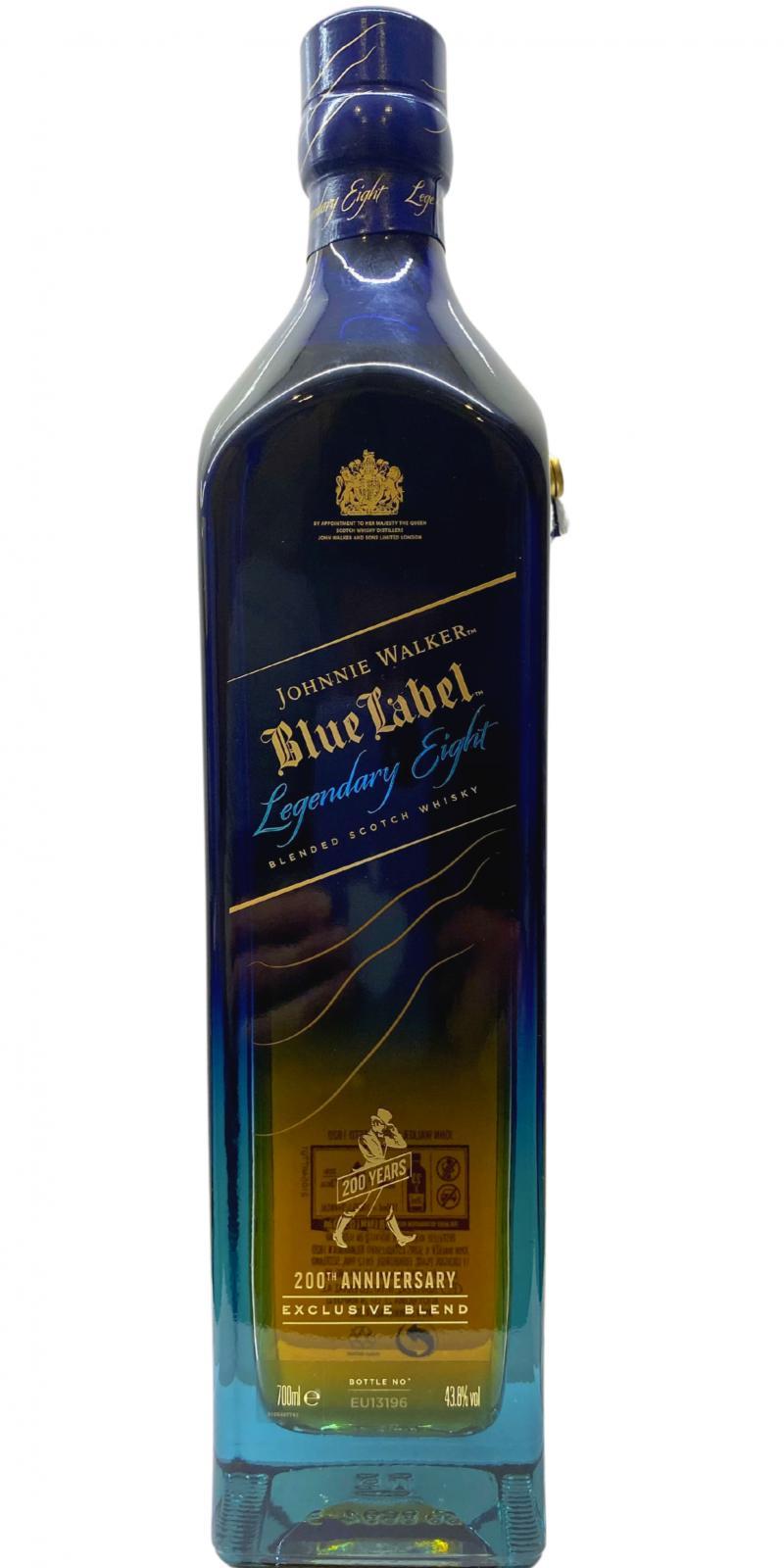 Johnnie Walker Blue Label Legendary Eight 200th Anniversary