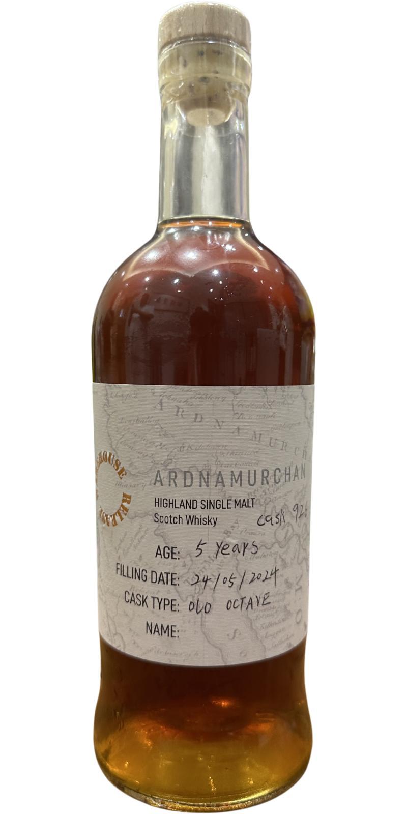 Ardnamurchan 05-year-old Hand Filled Distillery Exclusive
