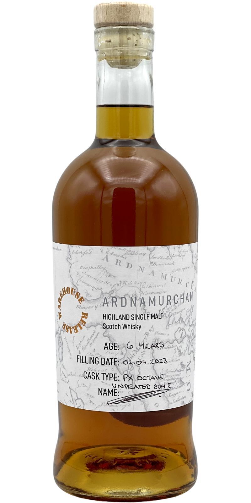 Ardnamurchan 06-Year-Old Warehouse Release - Handbottled at Visitor Center