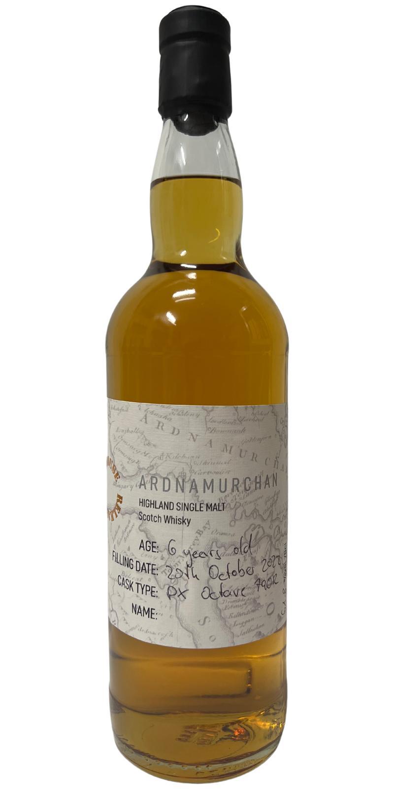 Ardnamurchan 06-year-old Warehouse Release - Handbottled at Visitor Center