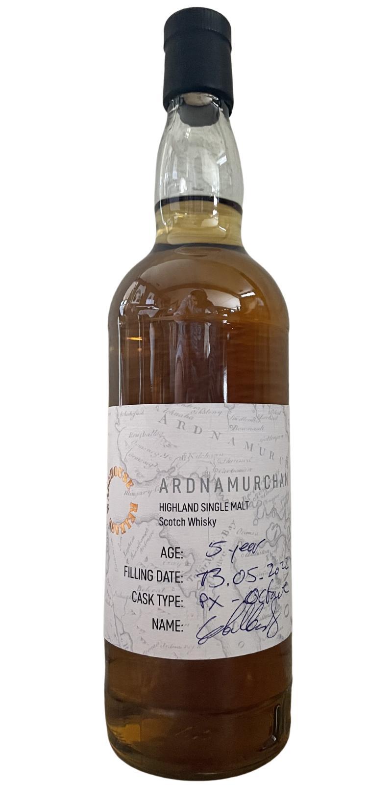 Ardnamurchan 2016 Warehouse Release - Handbottled at Visitor Center