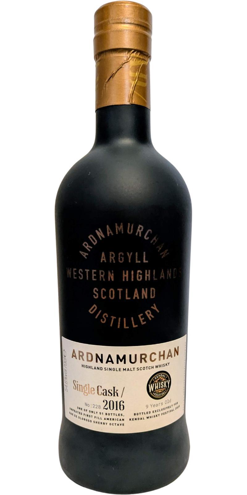 Ardnamurchan 2016 Single Cask