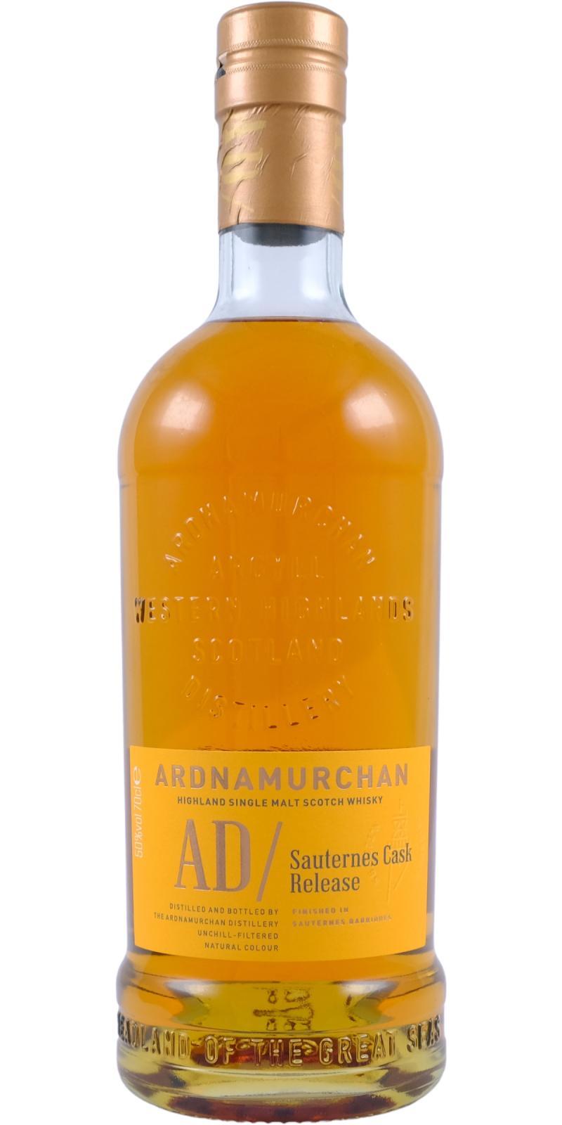 Ardnamurchan 2016 AD/ Sauternes Cask Release