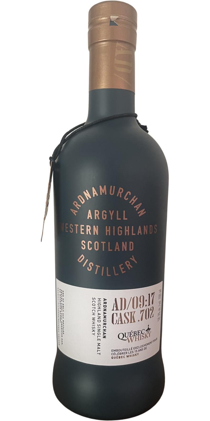 Ardnamurchan 2017 AD/09:17 Cask.702 Private Cask Bottling