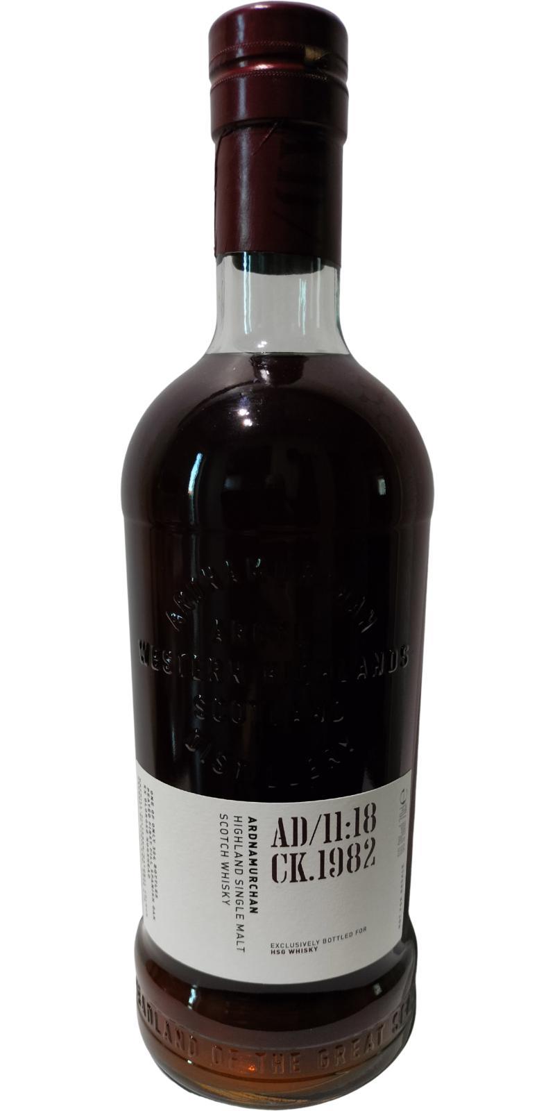 Ardnamurchan 2018 AD/11:18 CK.1982 Private Cask Bottling