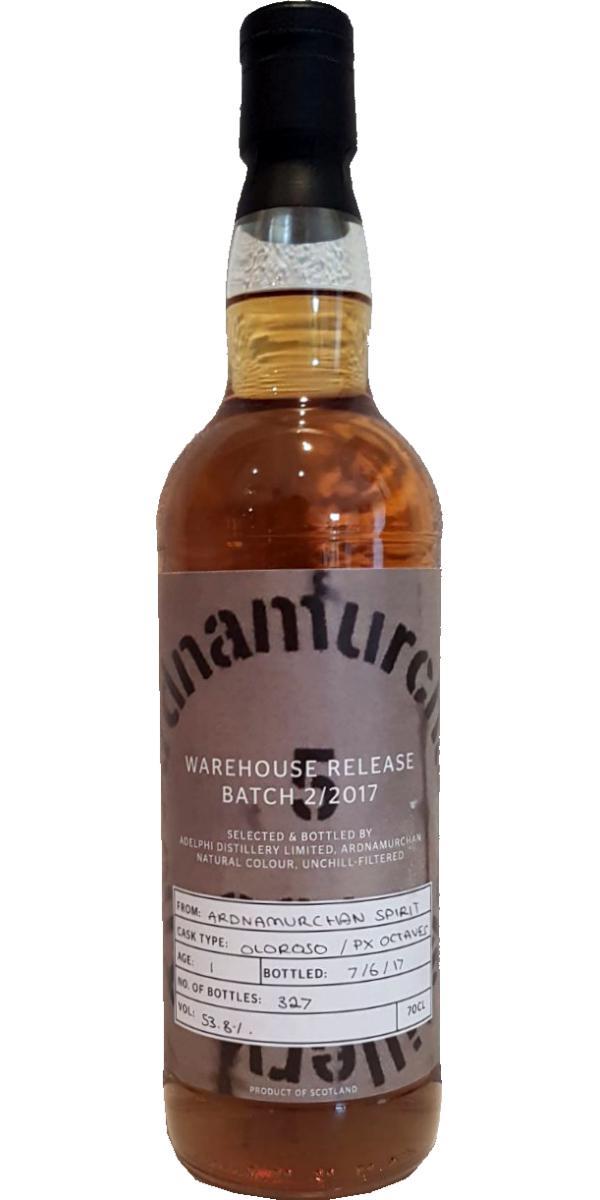 Ardnamurchan 01-year-old AD Warehouse Release - Limited Batch