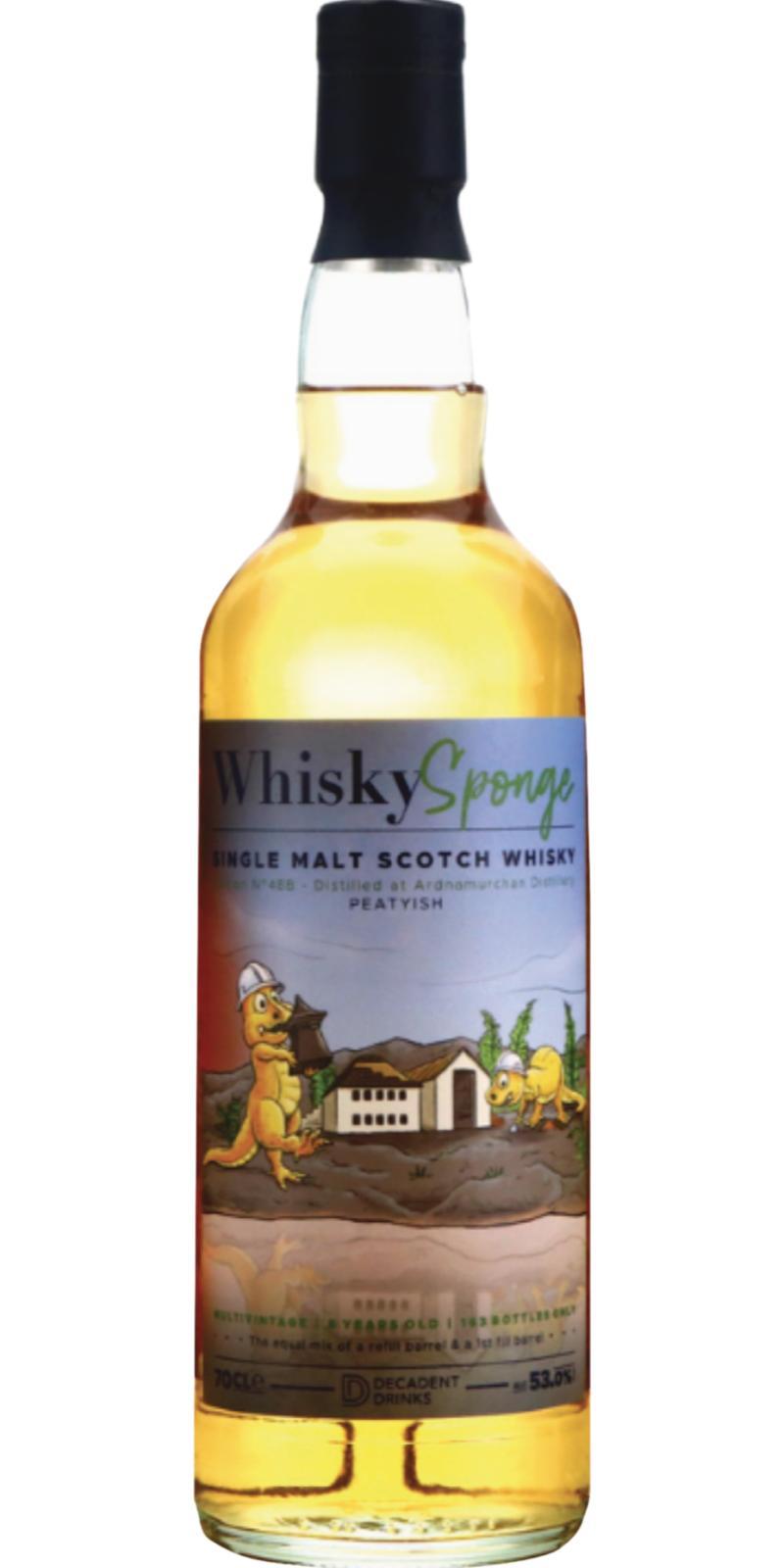 Ardnamurchan 06-year-old DeDr Whisky Sponge